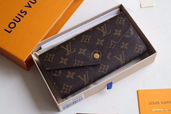 WIS VUITTON SARAH LOUIS WALLET 0306